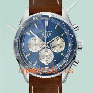 Tag Heuer Autavia 43mm CBE2110-003 Men Silver-tone: A Timeless Masterpiece