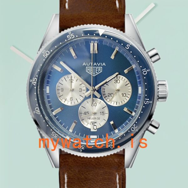 Tag Heuer Autavia 43mm CBE2110-003 Men Silver-tone: A Timeless Masterpiece