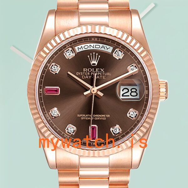 Rolex Day-Date 118235 36mm Mens Automatic: Genuine vs. Replica Analysis
