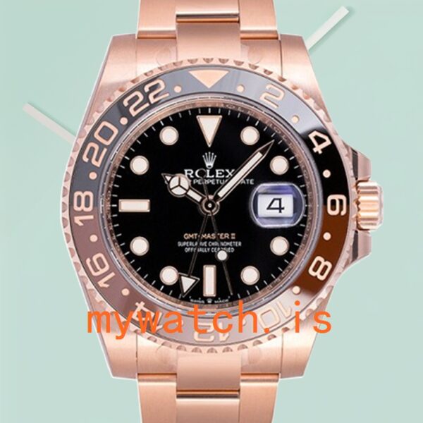 Rolex GMT-Master Men’s 40mm m126715chnr-0001 Rose Gold-tone: A Timeless Masterpiece