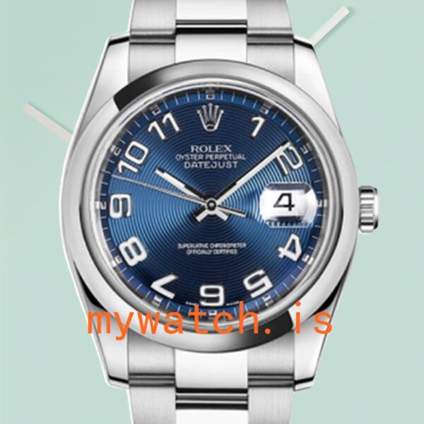 Rolex Datejust 116200BLCAO 36mm Mens Blue Concentric Dial: A Timeless Masterpiece