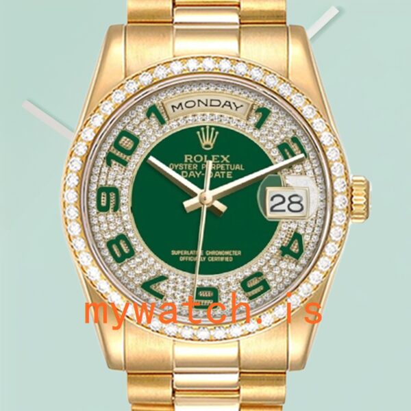 Rolex Day-Date Men’s 36mm 118348-0054: A Symbol of Prestige and Precision