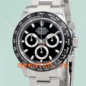 Rolex Daytona 40mm Mens m116500ln-0002 Silver-tone: Genuine vs. Replica