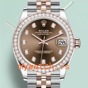 Rolex Datejust m278381rbr-0028 31mm Ladies Silver-tone: Luxury and Precision