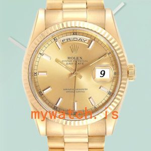 Rolex Day-Date 118238CSP Mens 36mm Champagne Dial: A Timeless Masterpiece