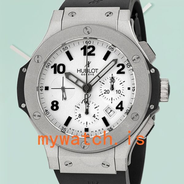 Hublot Big Bang 301.TI.450.RX Men 44mm Stainless Steel Rubber Band: Genuine vs. Replica