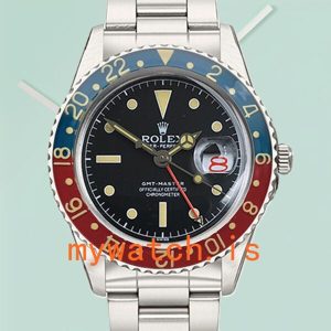 Rolex GMT-Master 6542 Men’s 40mm Black Dial: A Timeless Classic