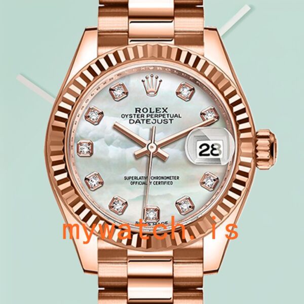 Rolex Datejust 28mm Ladies m279175-0017 Automatic: A Timeless Elegance