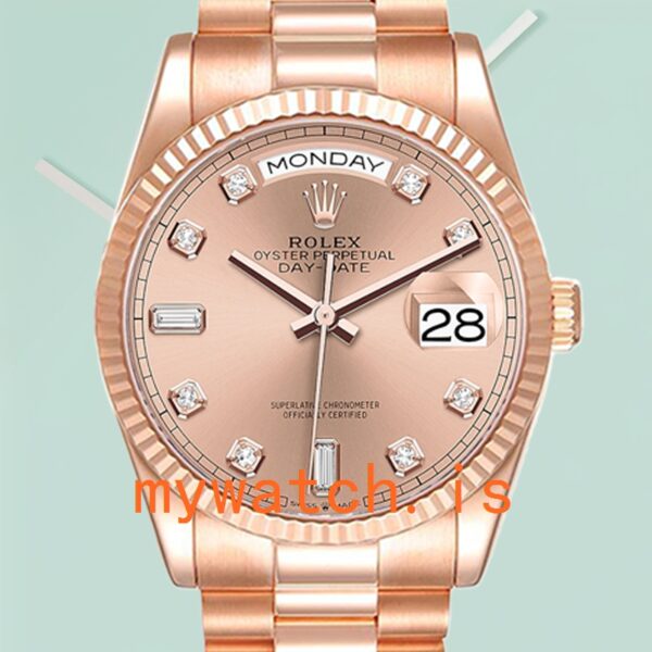 Rolex Day-Date m228345rbr-0009: Genuine vs. Replica Analysis