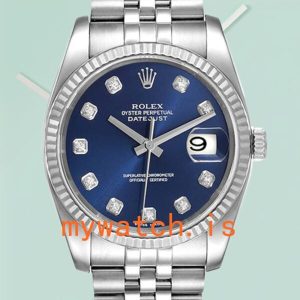 Rolex Datejust Mens 36mm 116234BLDJ Automatic Jubilee Bracelet: Authentic vs. Replica
