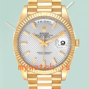 Rolex Day-Date 36mm 118206 Mens Mother of Pearl Dial: A Timeless Elegance