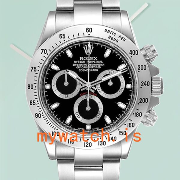 Rolex Daytona 116520BKSO Mens 40mm Bracelet: Genuine vs. Replica Analysis