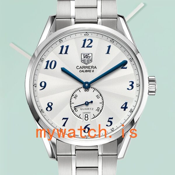 Tag Heuer Carrera 43mm Men WAS2111.BA0732 Silver-tone: A Timeless Masterpiece