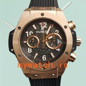 Hublot Big Bang Mens 411.OX.1180.RX 46mm Quartz/Automatic: Genuine vs. Replica