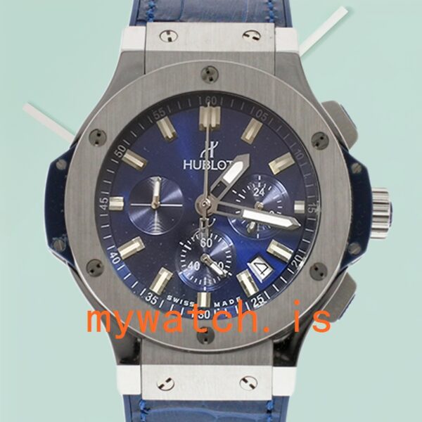 Hublot Big Bang Men’s 44mm 301.SX.7170.LR Strap Silver-tone: Authentic vs. Replica
