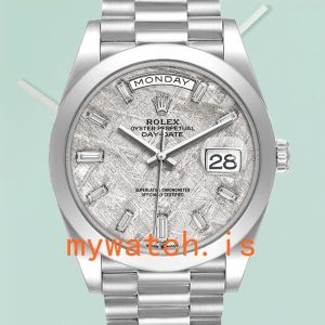 Rolex Day-Date Mens 40mm 228206 President Bracelet: Genuine vs. Replica Analysis